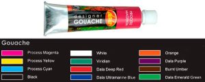 GOUACHE DESIGNER WHITE 30ML DALA