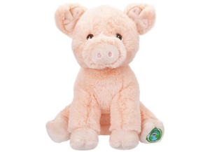 SOFT TOY - ECO PIG 9"" 443217 $