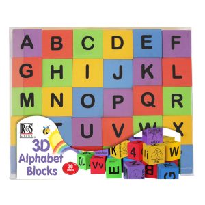 BLOCKS ALPHABET 3D ENGLISH