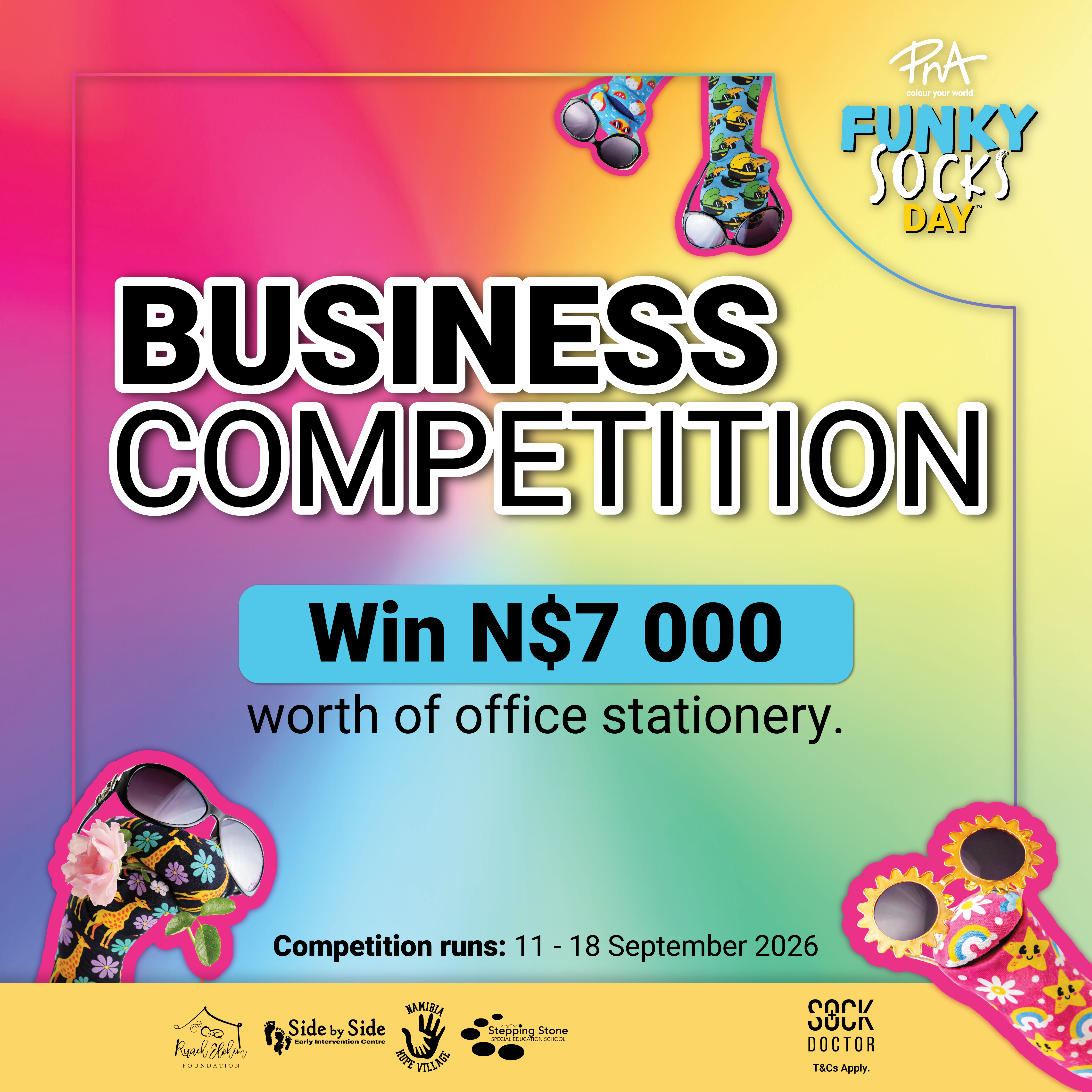PNA Funky Socks Day Business Competition